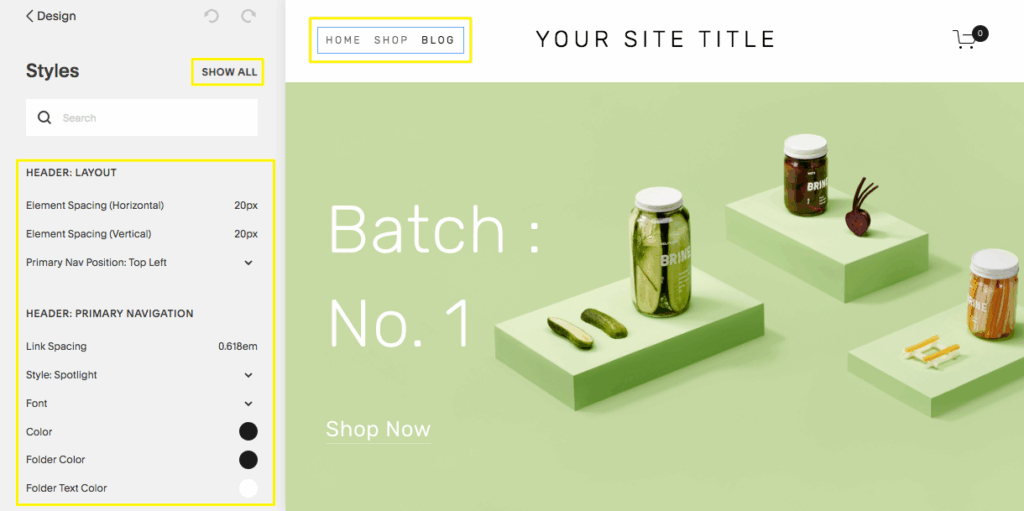 squarespace website editor