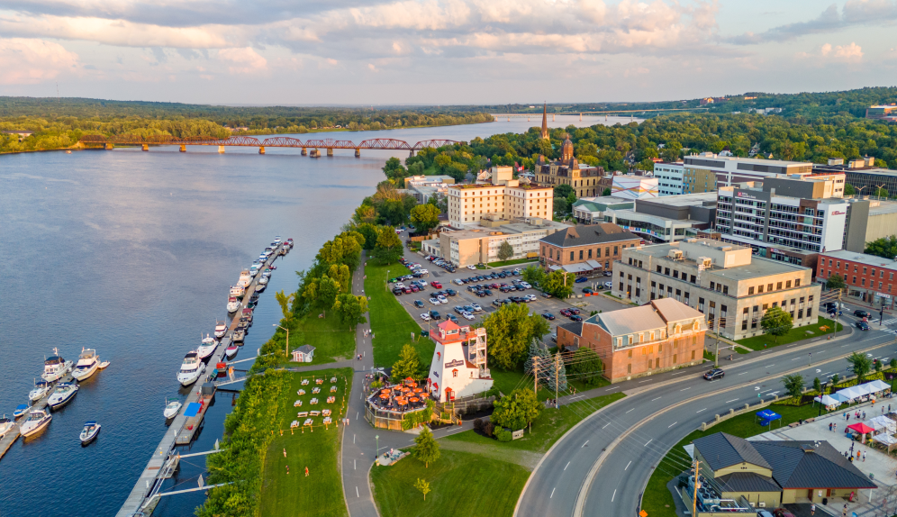 Fredericton skyline